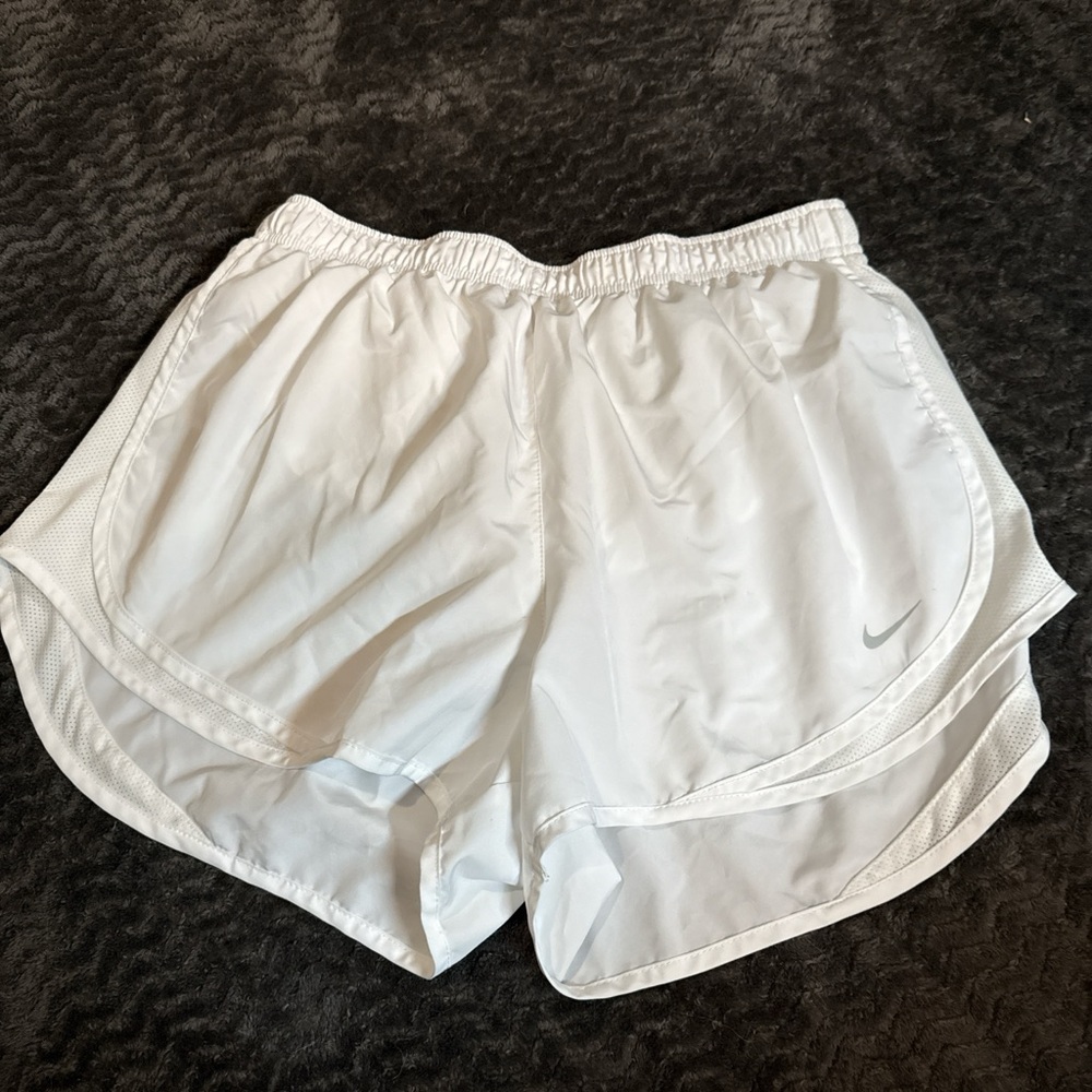 Nike Women's Athletic White Shorts